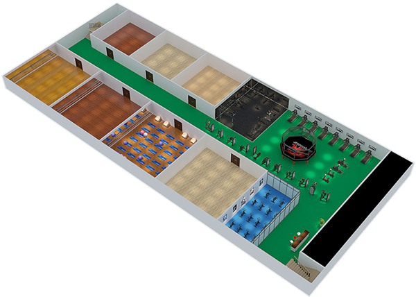 1800平方健身房配置方案-广西KY.COM-开云(中国)体育健身器材有限公司 1800平方健身房配置方案-广西KY.COM-开云(中国)体育健身器材有限公司